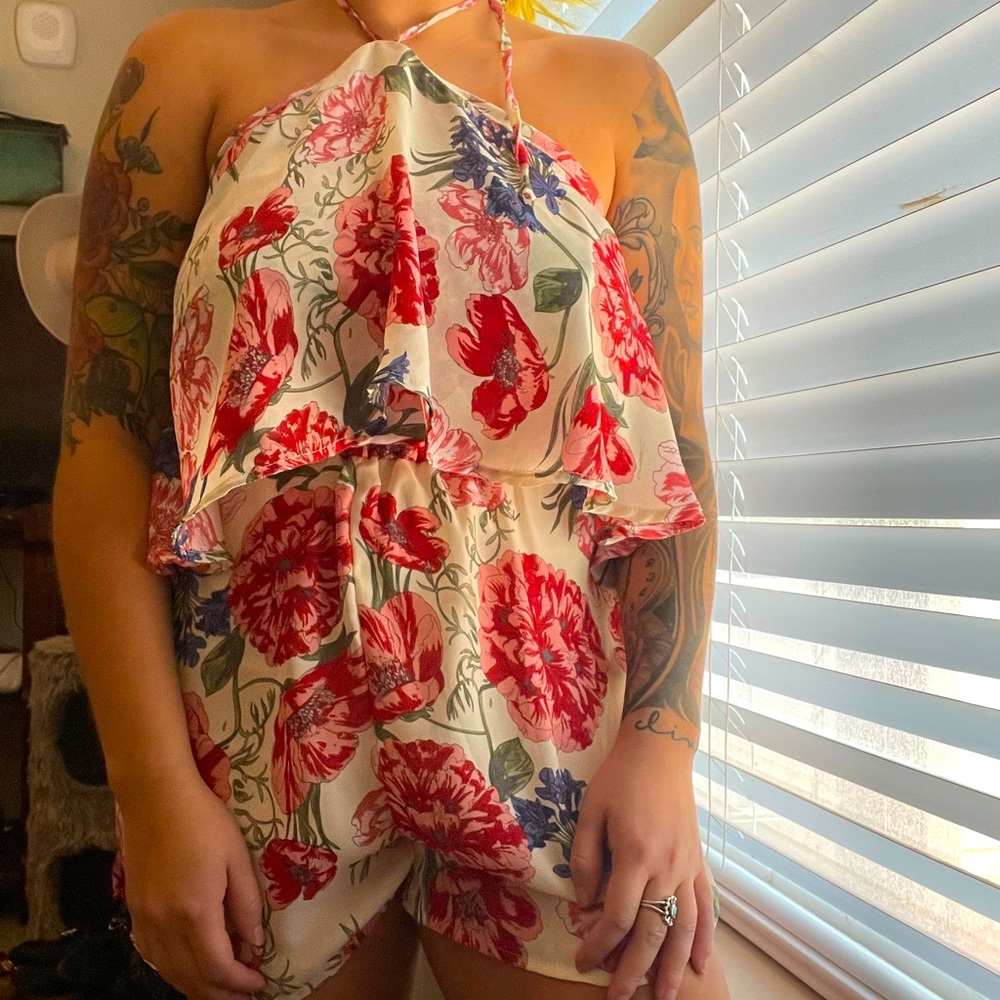 Floral romper